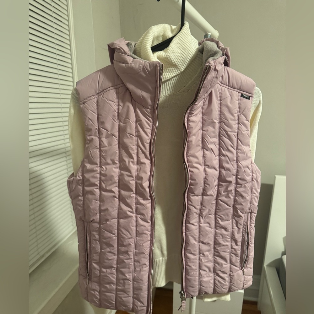 Pink Quilted Puffer Vest